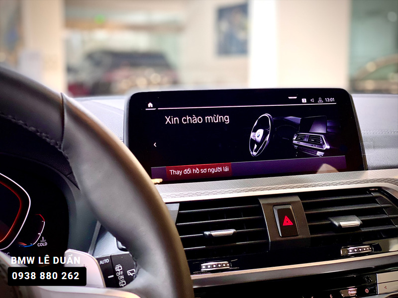 Màn hình giải trí phiên bản BMW X3