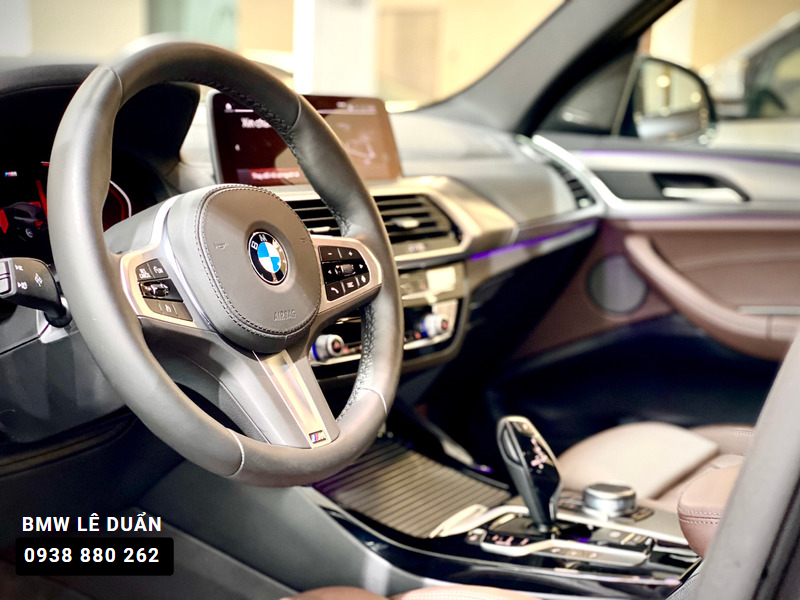 Cần cụm số tự động 8 cấp và cụm iDrive cảm ứng phiên bản bản BMW X3 Pre-LCI